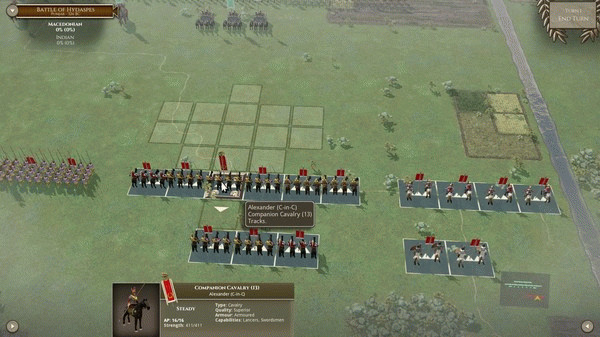 Игра Field of Glory II: Immortal Fire, скриншот