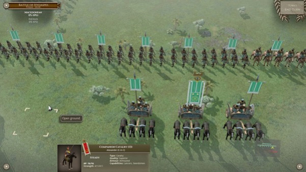 Игра Field of Glory II: Immortal Fire, скриншот