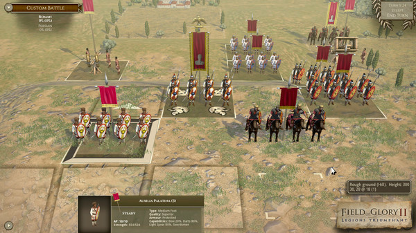 Игра Field of Glory II: Legions Triumphant, скриншот