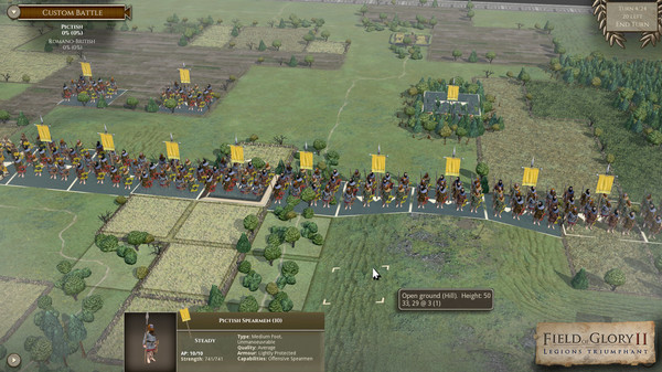 Игра Field of Glory II: Legions Triumphant, скриншот