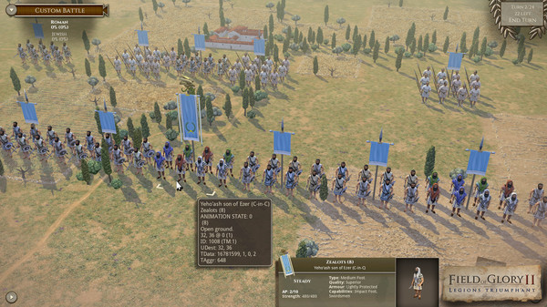 Игра Field of Glory II: Legions Triumphant, скриншот