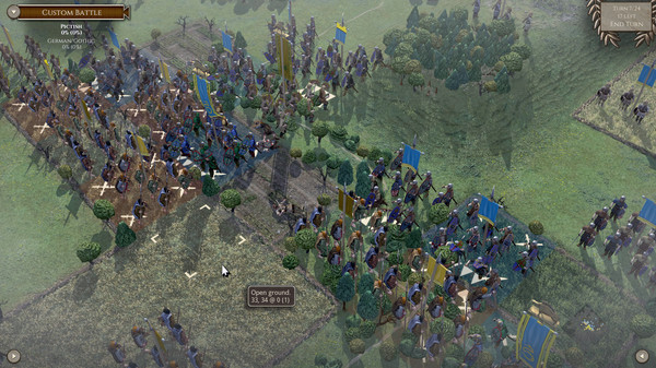 Игра Field of Glory II: Legions Triumphant, скриншот