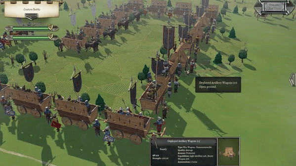 Игра Field of Glory II: Medieval - Rise of the Swiss, скриншот