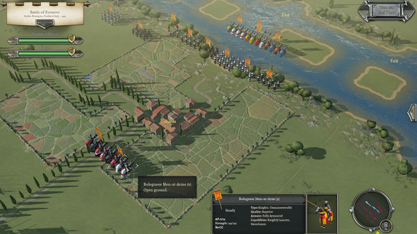 Игра Field of Glory II: Medieval - Rise of the Swiss, скриншот