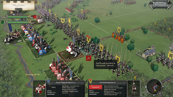 Игра Field of Glory II: Medieval - Storm of Arrows, скриншот