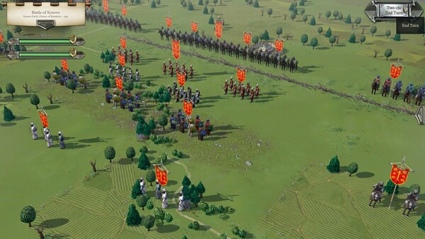 Игра Field of Glory II: Medieval - Sublime Porte, скриншот