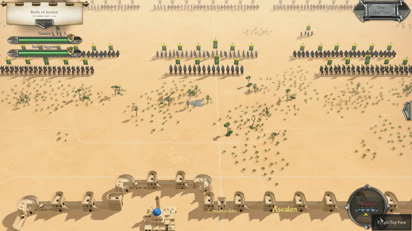 Игра Field of Glory II: Medieval - Swords and Scimitars, скриншот