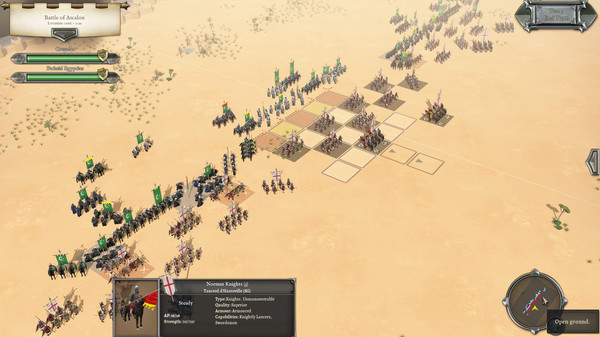 Игра Field of Glory II: Medieval - Swords and Scimitars, скриншот