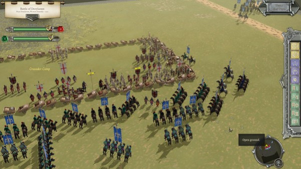 Игра Field of Glory II: Medieval - Swords and Scimitars, скриншот