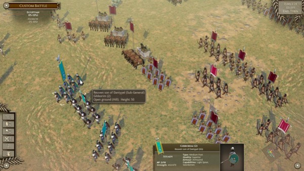 Игра Field of Glory II: Rise of Persia, скриншот