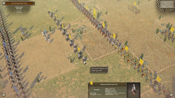 Игра Field of Glory II: Rise of Persia, скриншот
