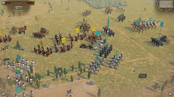 Игра Field of Glory II: Rise of Persia, скриншот