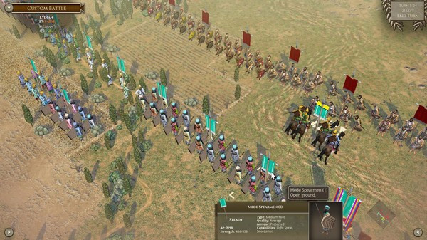 Игра Field of Glory II: Rise of Persia, скриншот