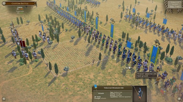 Игра Field of Glory II: Rise of Persia, скриншот