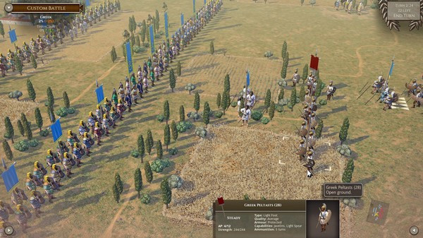 Игра Field of Glory II: Rise of Persia, скриншот