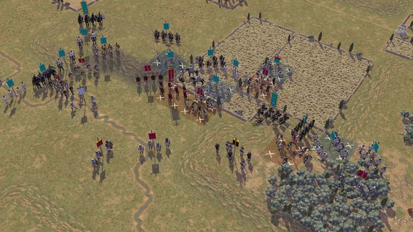 Игра Field of Glory II, скриншот