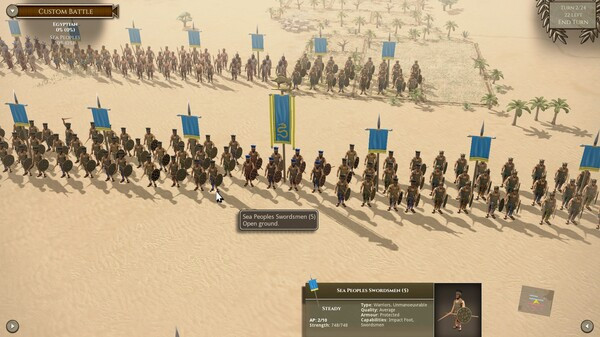 Игра Field of Glory II: Swifter than Eagles, скриншот