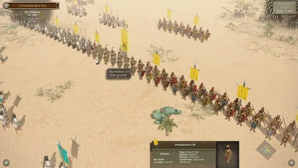 Игра Field of Glory II: Swifter than Eagles, скриншот