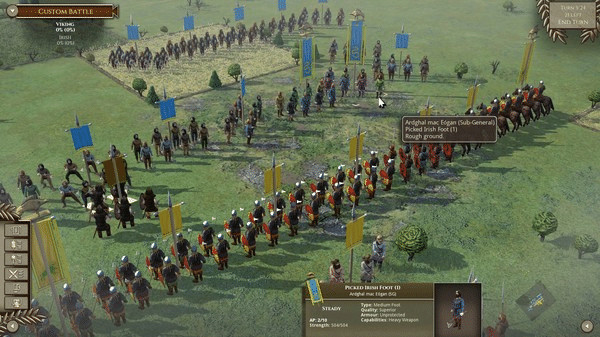 Игра Field of Glory II: Wolves at the Gate, скриншот