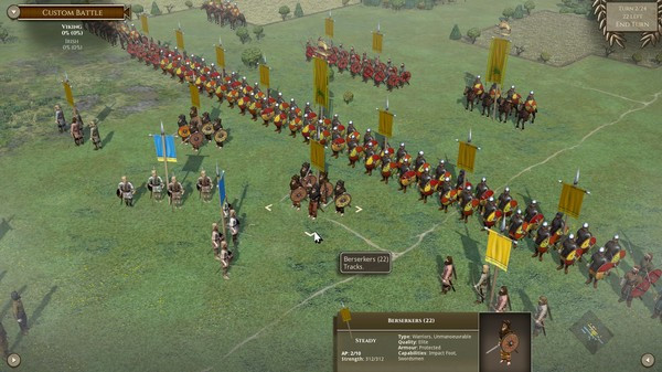 Игра Field of Glory II: Wolves at the Gate, скриншот