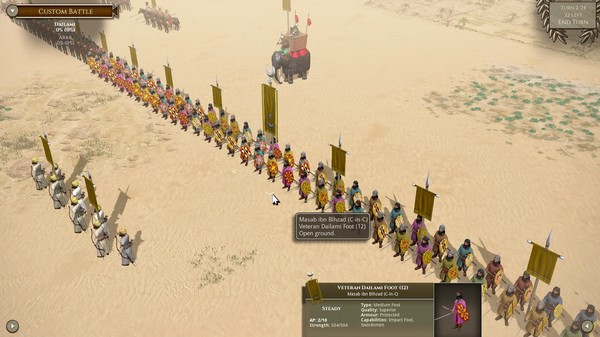 Игра Field of Glory II: Wolves at the Gate, скриншот