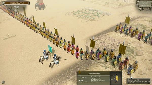 Игра Field of Glory II: Wolves at the Gate, скриншот
