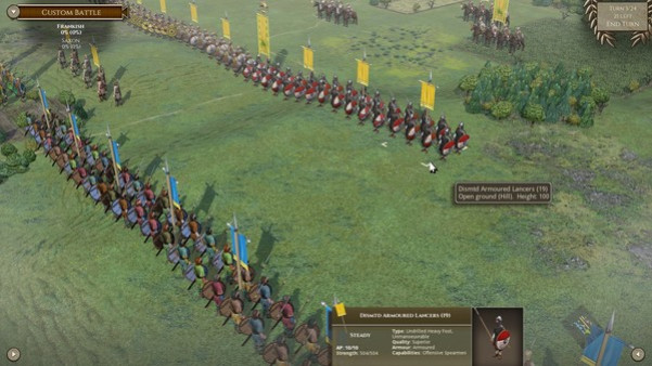 Игра Field of Glory II: Wolves at the Gate, скриншот