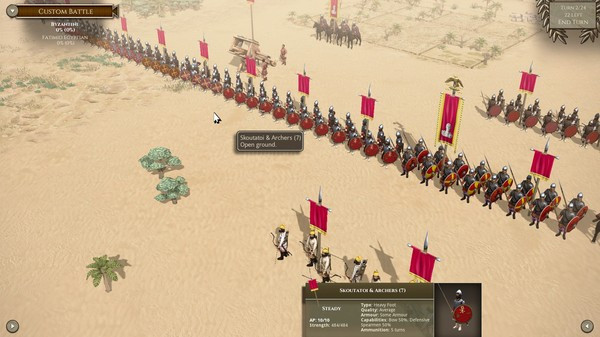 Игра Field of Glory II: Wolves at the Gate, скриншот