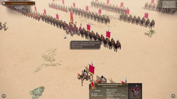 Игра Field of Glory II: Wolves at the Gate, скриншот