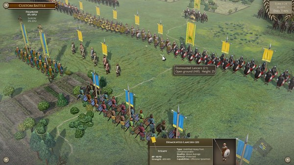 Игра Field of Glory II: Wolves at the Gate, скриншот