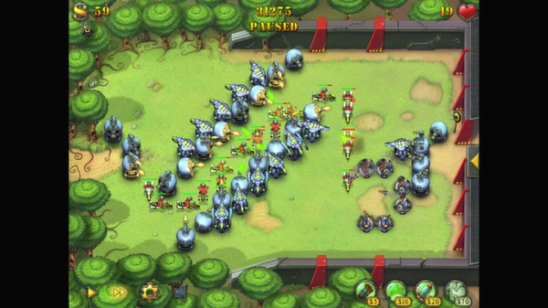 Игра Fieldrunners, скриншот