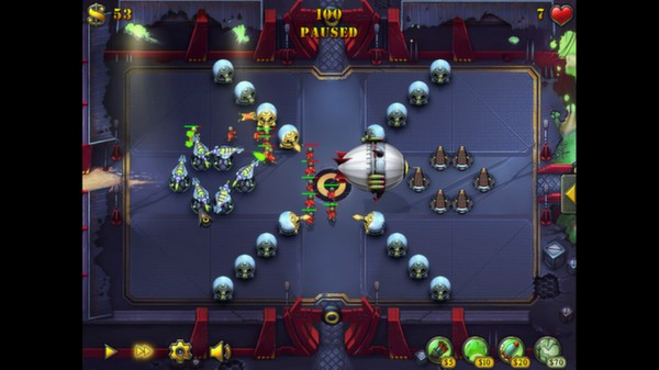 Игра Fieldrunners, скриншот