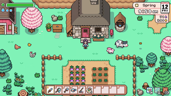Игра Fields of Mistria, скриншот
