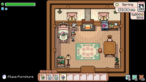 Игра Fields of Mistria, скриншот