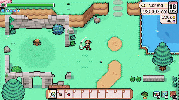 Игра Fields of Mistria, скриншот