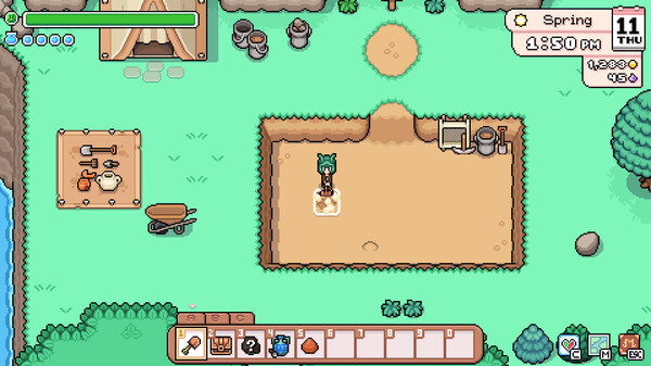 Игра Fields of Mistria, скриншот