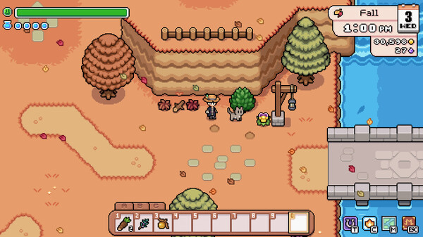 Игра Fields of Mistria, скриншот
