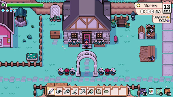 Игра Fields of Mistria, скриншот