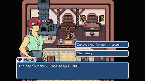 Игра Fields of Mistria, скриншот