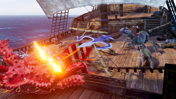 Игра Fight Crab 2, скриншот