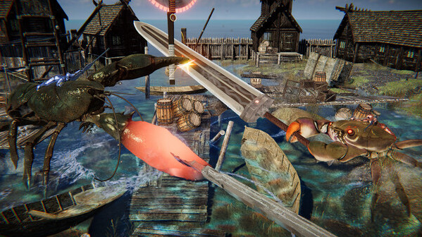 Игра Fight Crab 2, скриншот