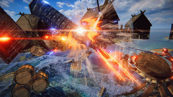 Игра Fight Crab 2, скриншот