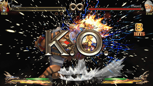 Игра Fight of Gods, скриншот