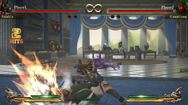 Игра Fight of Gods, скриншот