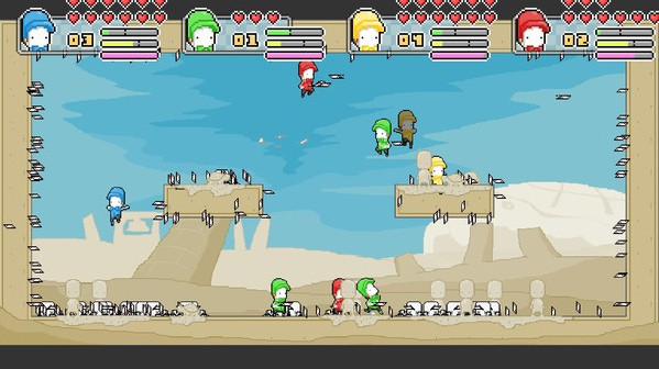 Игра Fighties, скриншот