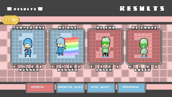 Игра Fighties, скриншот