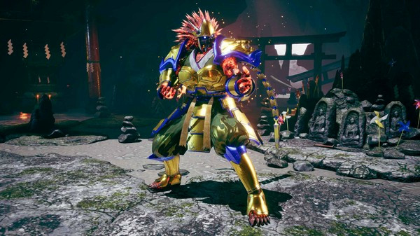 Игра FIGHTING EX LAYER - Color Gold/Silver: Garuda, скриншот