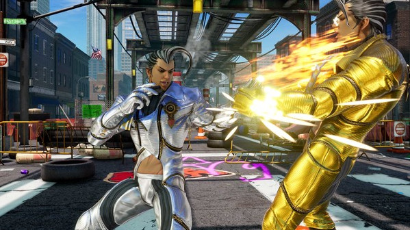 Игра FIGHTING EX LAYER - Color Gold/Silver: Rosso, скриншот