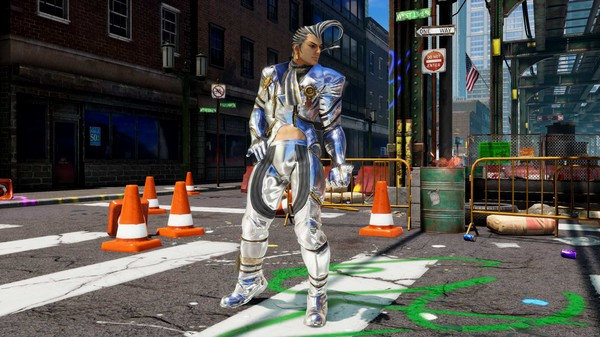 Игра FIGHTING EX LAYER - Color Gold/Silver: Rosso, скриншот