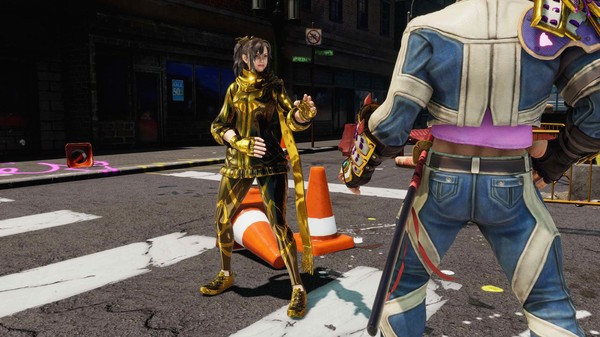 Игра FIGHTING EX LAYER - Color Gold/Silver: Sanane, скриншот